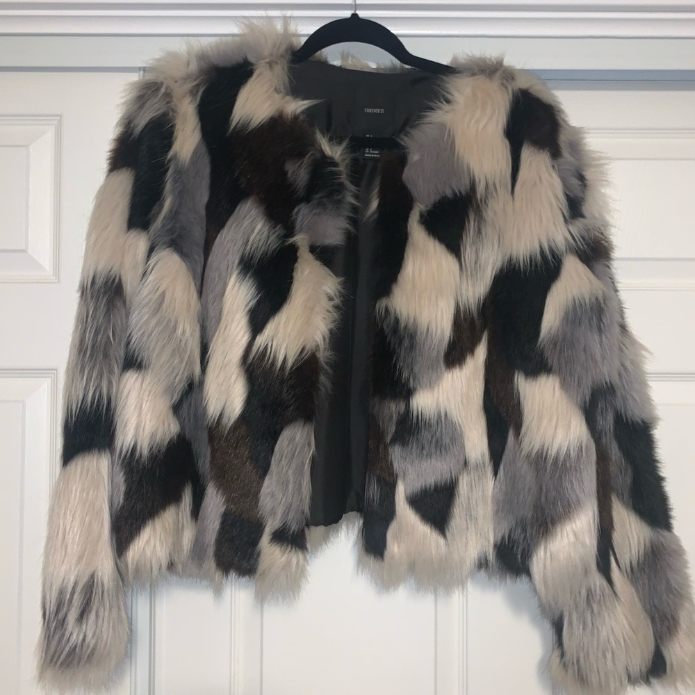 Faux Fur Coat